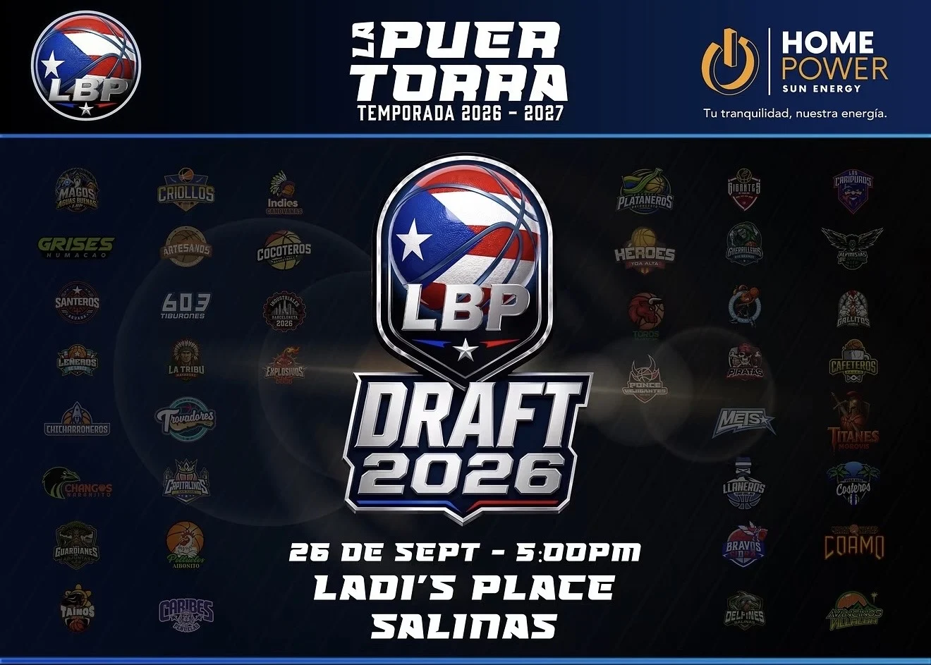 La LBP entra al Draft 2026 con 118 jugadores refuerzos evaluados