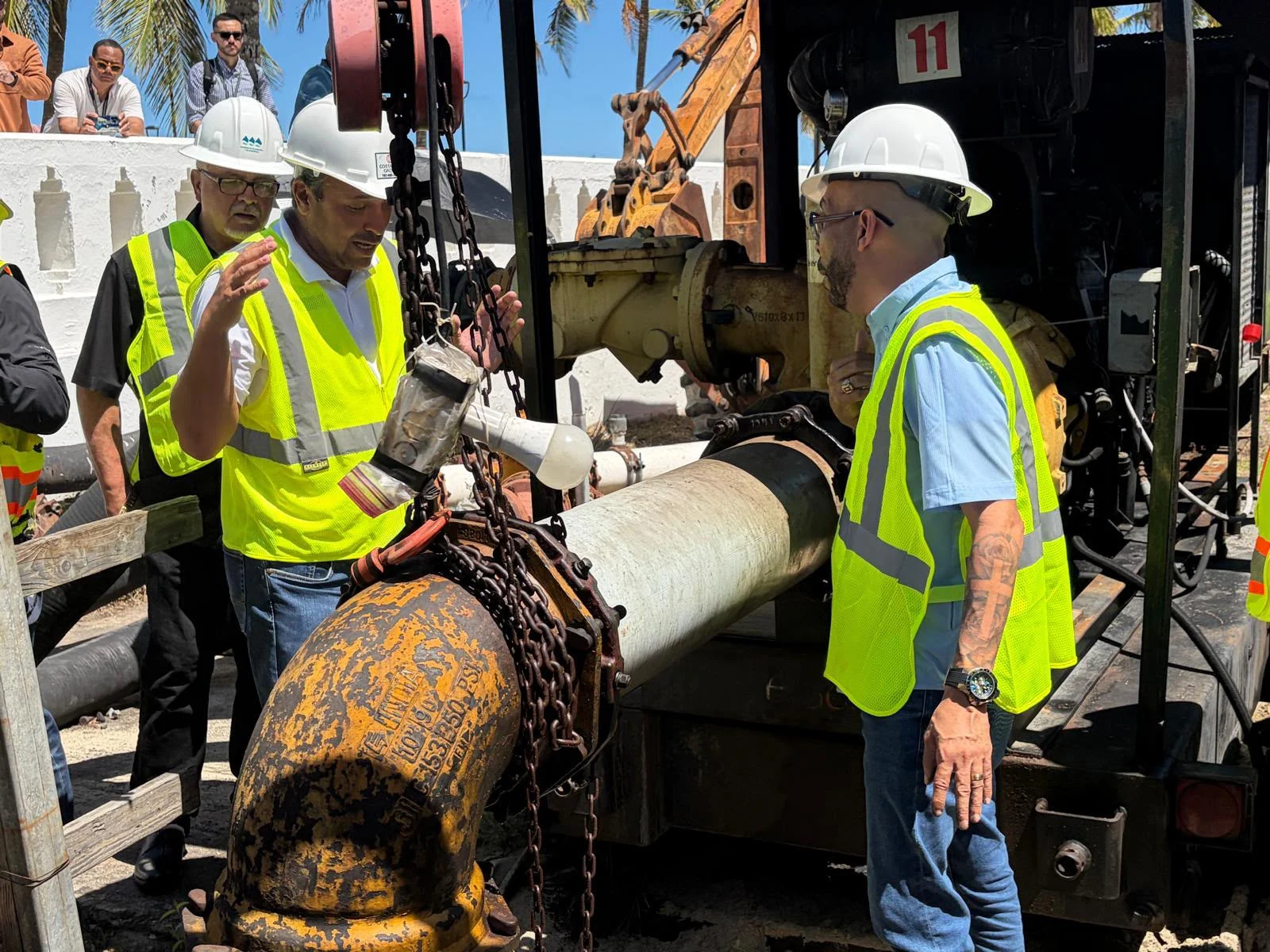Exigen fecha definitiva para retirar sistema provisional de aguas usadas en La Puntilla de Arecibo
