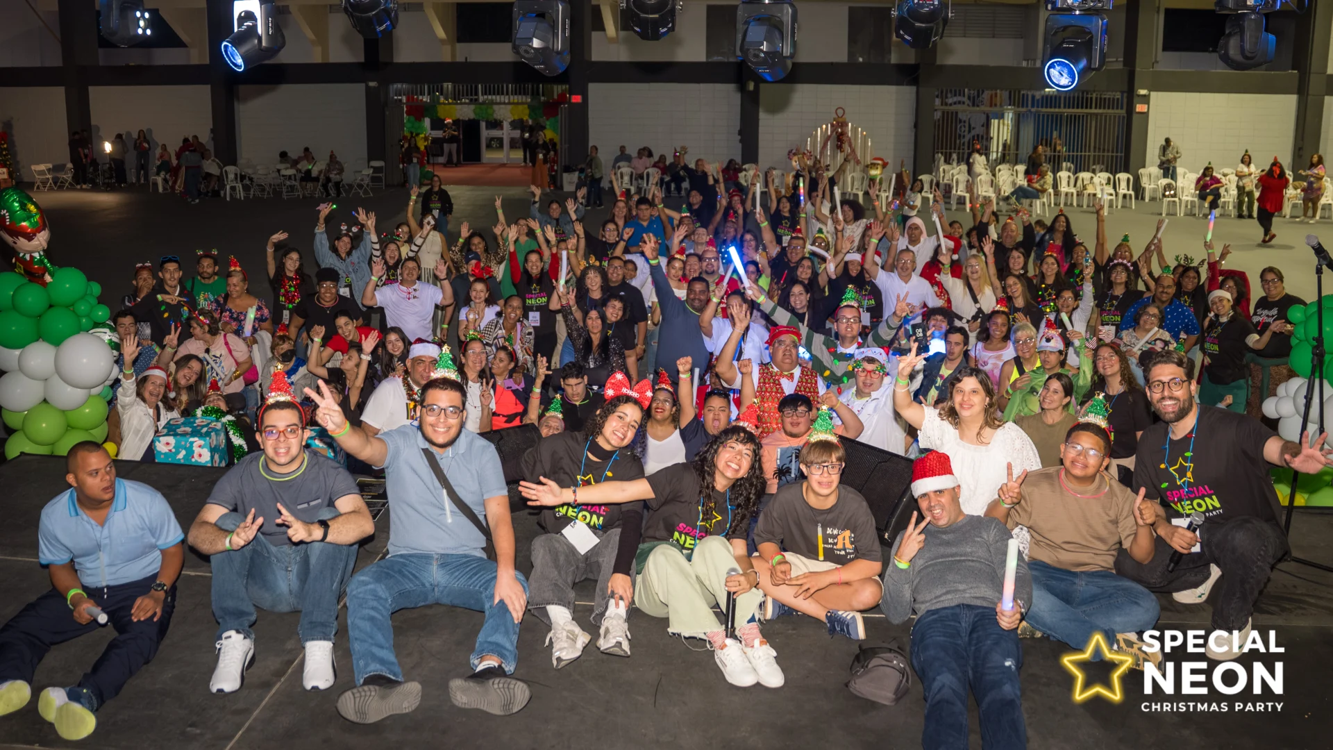 Special Neon Christmas Party busca ampliar el acceso a experiencias inclusivas para familias con diversidad funcional