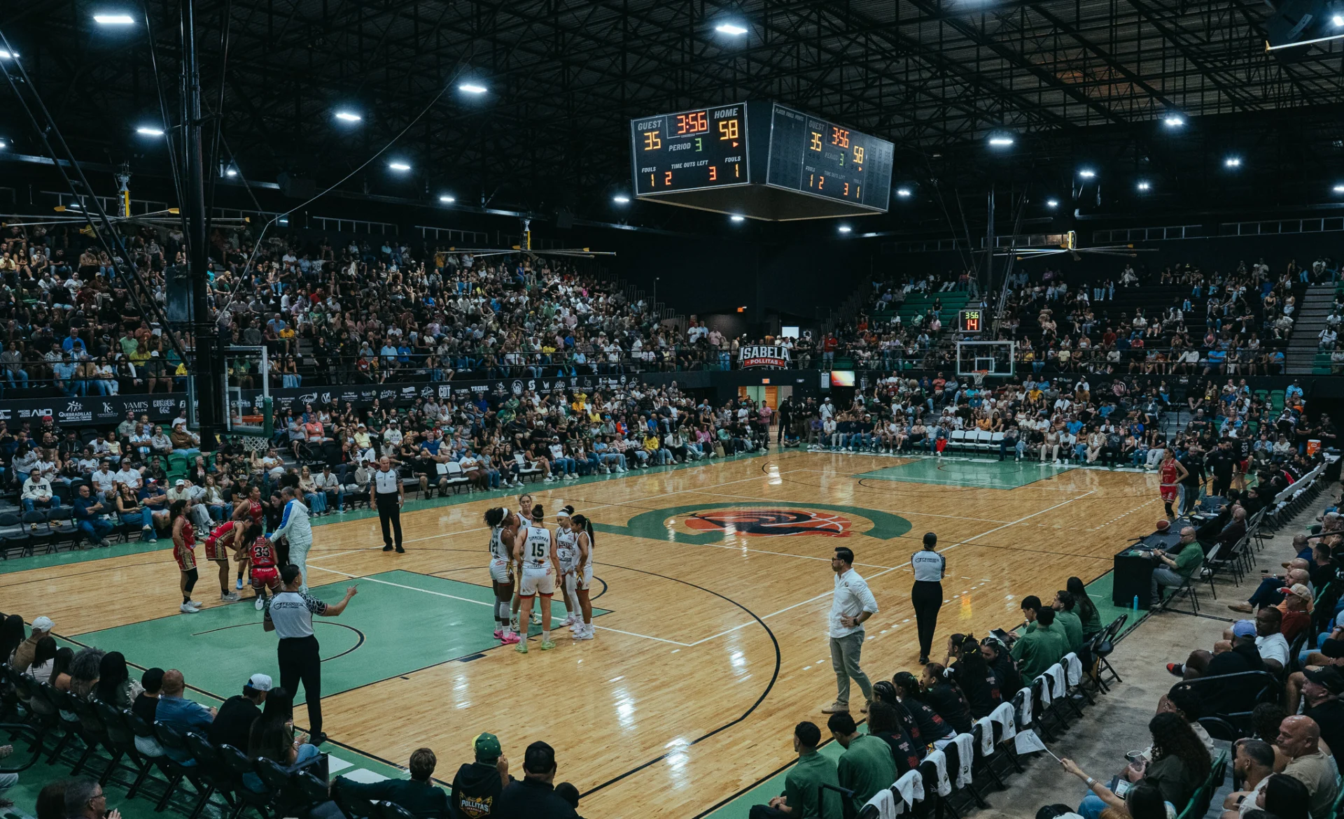 Las Pollitas hicieron vibrar el Buga Abreu