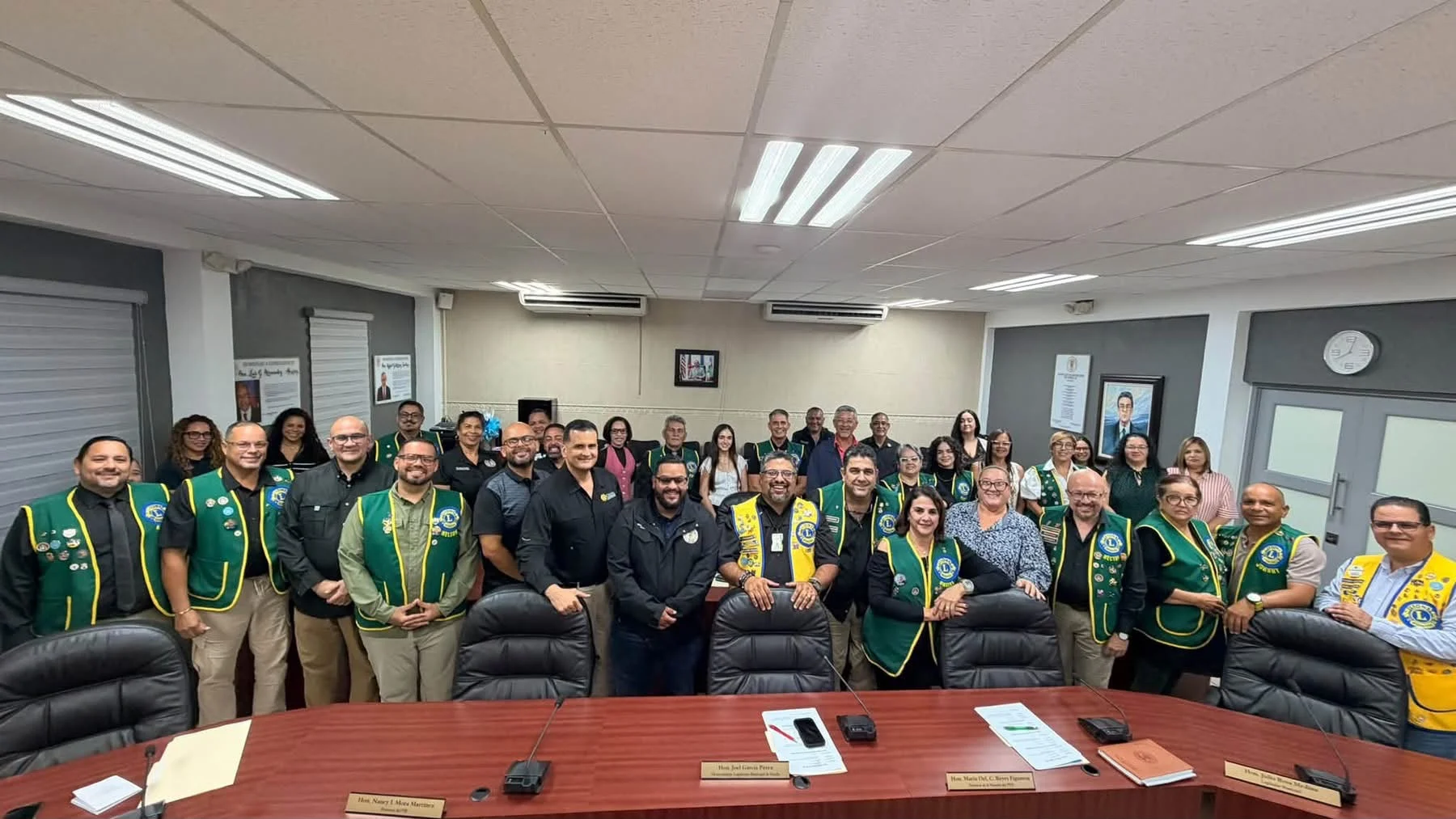 Legislatura Municipal de Hatillo y alcalde reconocen la labor del Leonismo durante su semana conmemorativa