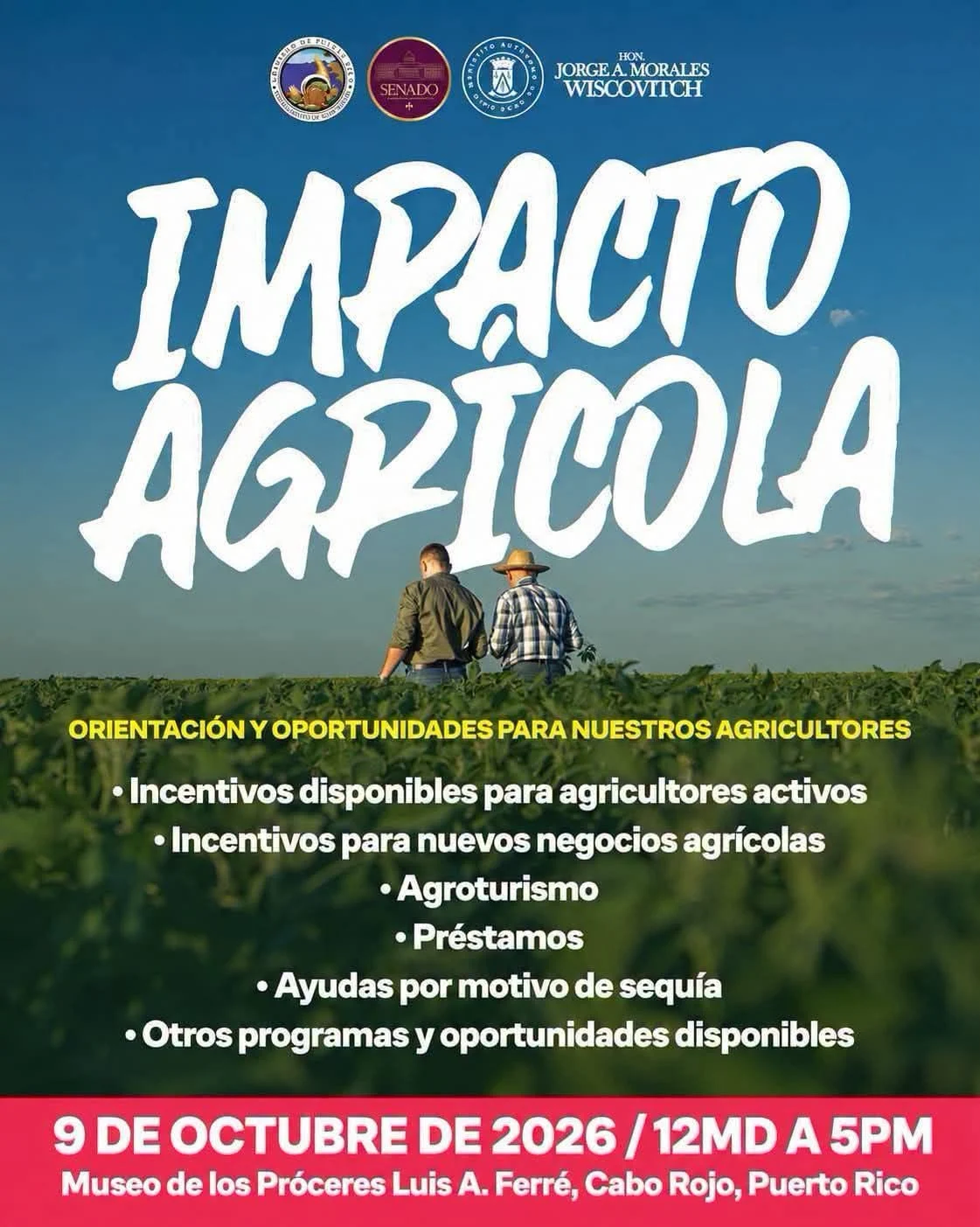 Cabo Rojo conectará a agricultores con recursos de financiamiento, capacitación y nuevas oportunidades de mercado